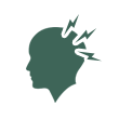 head trauma icon