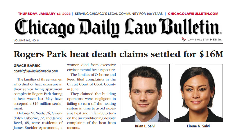 Rogers Park heat death claims settled for $16M