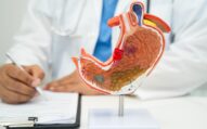 Doctor diagnosing gastroparesis